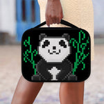 8-Bit Pixel Panda Print Classic Bible Case