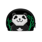8-Bit Pixel Panda Print Coin Purse