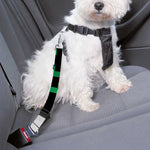 8-Bit Pixel Panda Print Dog Seat Belt