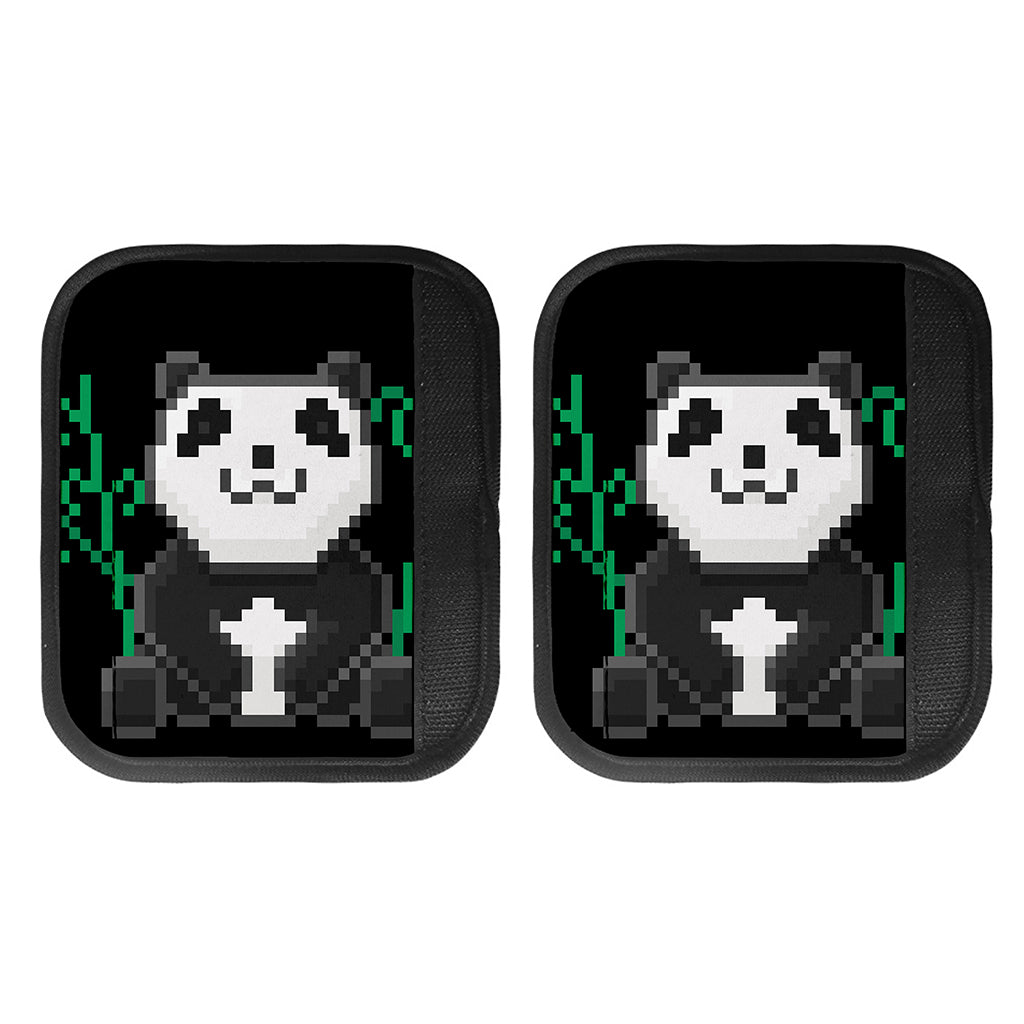 8-Bit Pixel Panda Print Handle Covers
