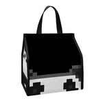 8-Bit Pixel Panda Print Insulated Lunch Tote