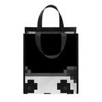 8-Bit Pixel Panda Print Insulated Lunch Tote