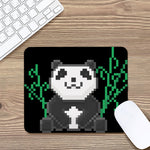 8-Bit Pixel Panda Print Mouse Pad