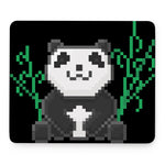 8-Bit Pixel Panda Print Mouse Pad