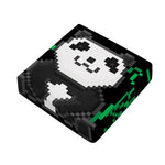 8-Bit Pixel Panda Print Outdoor Seat Cushion Cover