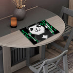 8-Bit Pixel Panda Print Placemat