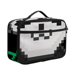 8-Bit Pixel Panda Print Portable Lunch Bag