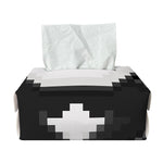8-Bit Pixel Panda Print Rectangle Tissue Box Cover