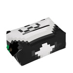 8-Bit Pixel Panda Print Rectangle Tissue Box Cover