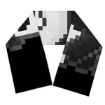 8-Bit Pixel Panda Print Scarf