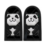 8-Bit Pixel Panda Print Skillet Handle Cover