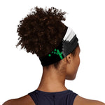 8-Bit Pixel Panda Print Sports Headband