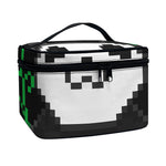 8-Bit Pixel Panda Print Travel Makeup Bag