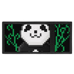 8-Bit Pixel Panda Print Trifold Wallet