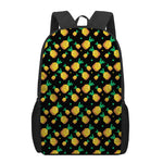 8-Bit Pixel Pineapple Print 17 Inch Backpack