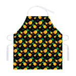 8-Bit Pixel Pineapple Print Adjustable Apron