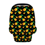 8-Bit Pixel Pineapple Print Baby Seat Cover