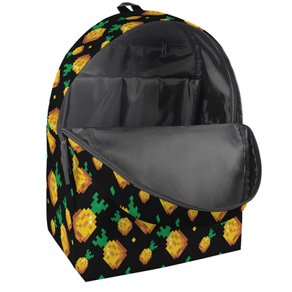 8-Bit Pixel Pineapple Print Backpack