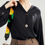 8-Bit Pixel Pineapple Print Bag Strap