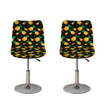 8-Bit Pixel Pineapple Print Bar Stool Covers