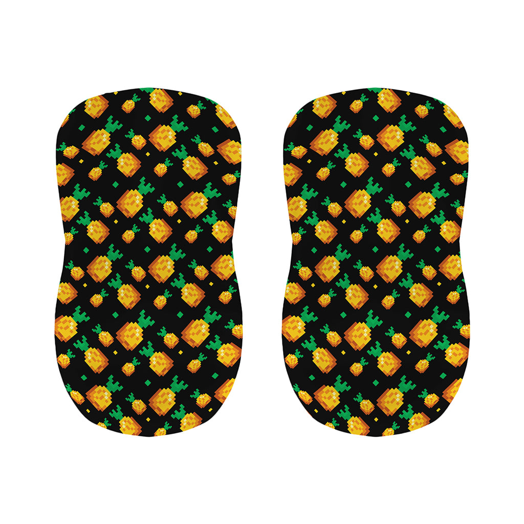 8-Bit Pixel Pineapple Print Bar Stool Covers
