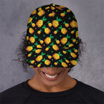 8-Bit Pixel Pineapple Print Baseball Cap