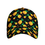 8-Bit Pixel Pineapple Print Baseball Cap