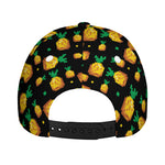 8-Bit Pixel Pineapple Print Baseball Cap