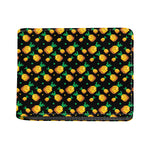 8-Bit Pixel Pineapple Print Bifold Wallet