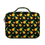 8-Bit Pixel Pineapple Print Briefcase Bible Bag