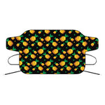 8-Bit Pixel Pineapple Print Car Windshield Snow Cover