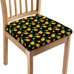 8-Bit Pixel Pineapple Print Chair Cushion Cover