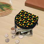 8-Bit Pixel Pineapple Print Coin Purse