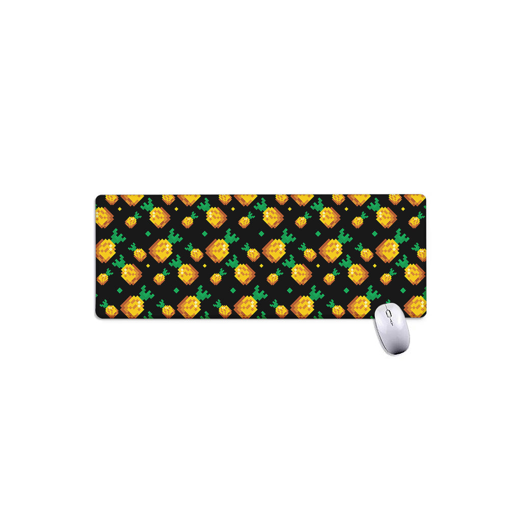 8-Bit Pixel Pineapple Print Extended Mouse Pad