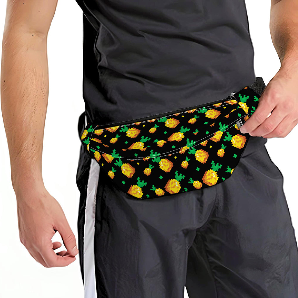 8-Bit Pixel Pineapple Print Fanny Pack