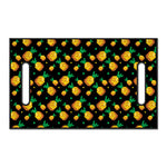 8-Bit Pixel Pineapple Print Golf Cart Seat Cover