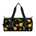 8-Bit Pixel Pineapple Print Gym Bag
