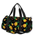 8-Bit Pixel Pineapple Print Gym Bag