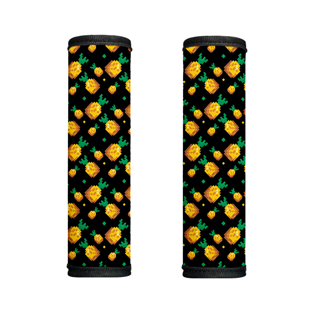 8-Bit Pixel Pineapple Print Handle Covers