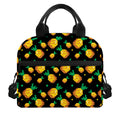 8-Bit Pixel Pineapple Print Insulated Lunch Bag