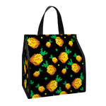 8-Bit Pixel Pineapple Print Insulated Lunch Tote