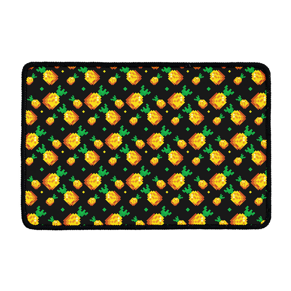 8-Bit Pixel Pineapple Print Kitchen Mat
