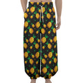 8-Bit Pixel Pineapple Print Lantern Pants