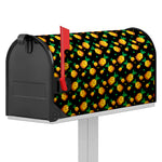 8-Bit Pixel Pineapple Print Mailbox Cover