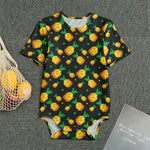 8-Bit Pixel Pineapple Print Men's Bodysuit