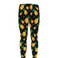 8-Bit Pixel Pineapple Print Men's Leggings
