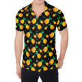 8-Bit Pixel Pineapple Print Men's Shirt