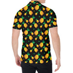 8-Bit Pixel Pineapple Print Men's Shirt