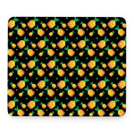 8-Bit Pixel Pineapple Print Mouse Pad