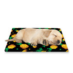 8-Bit Pixel Pineapple Print Pet Cooling Mat Cover